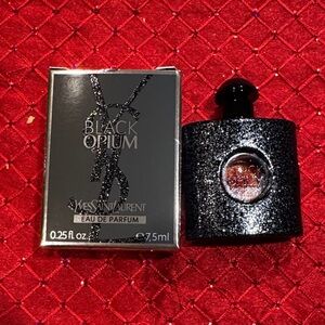 Yves Saint Laurent Black Opium Glittery Perfume 7.5ml dab on